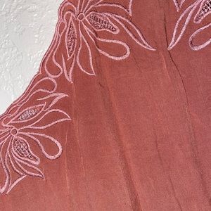 Casual Summer Terracotta Dress